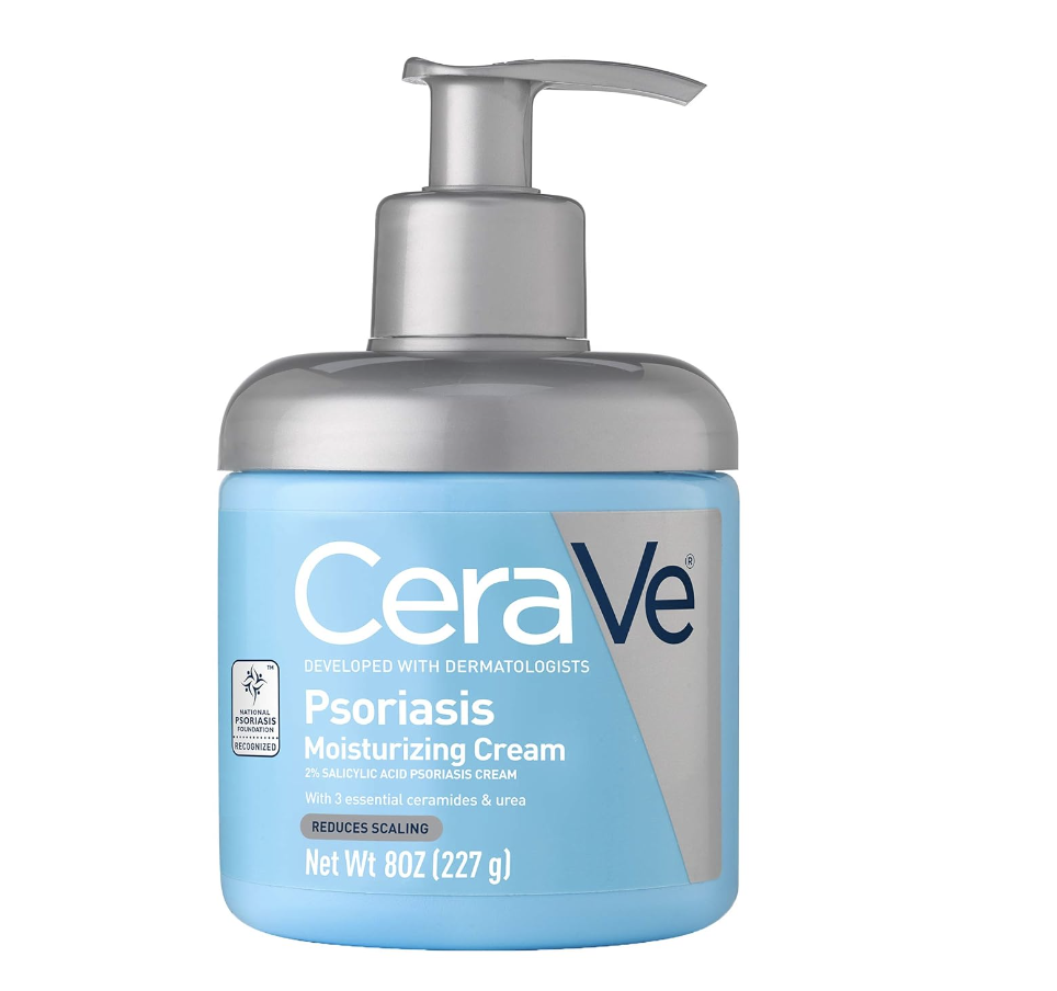 CeraVe Psoriasis Moisturizing Cream for a morning routine for psoriasis